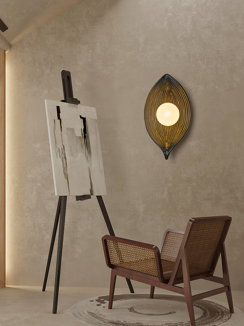 Leaf Canoe Wall-mounted Lamp Wall Light, Hardwired Wall Sconce, detail 22