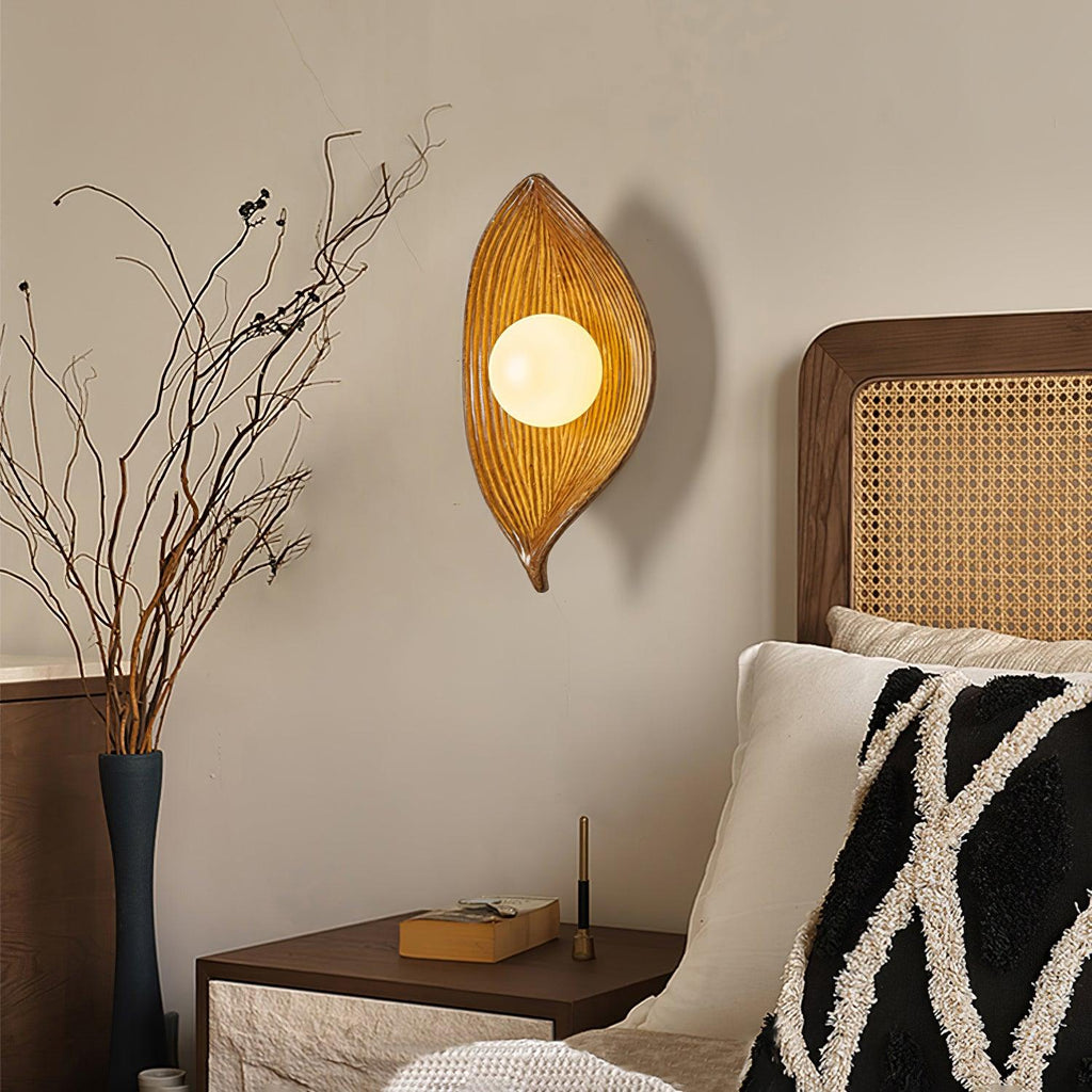 Leaf Canoe Wall-mounted Lamp Wall Light, Hardwired Wall Sconce, detail 31