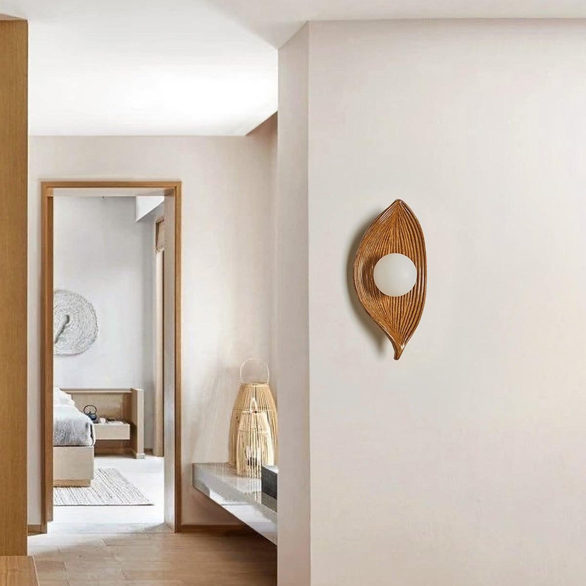 Leaf Canoe Wall-mounted Lamp Wall Light, Hardwired Wall Sconce, detail 32