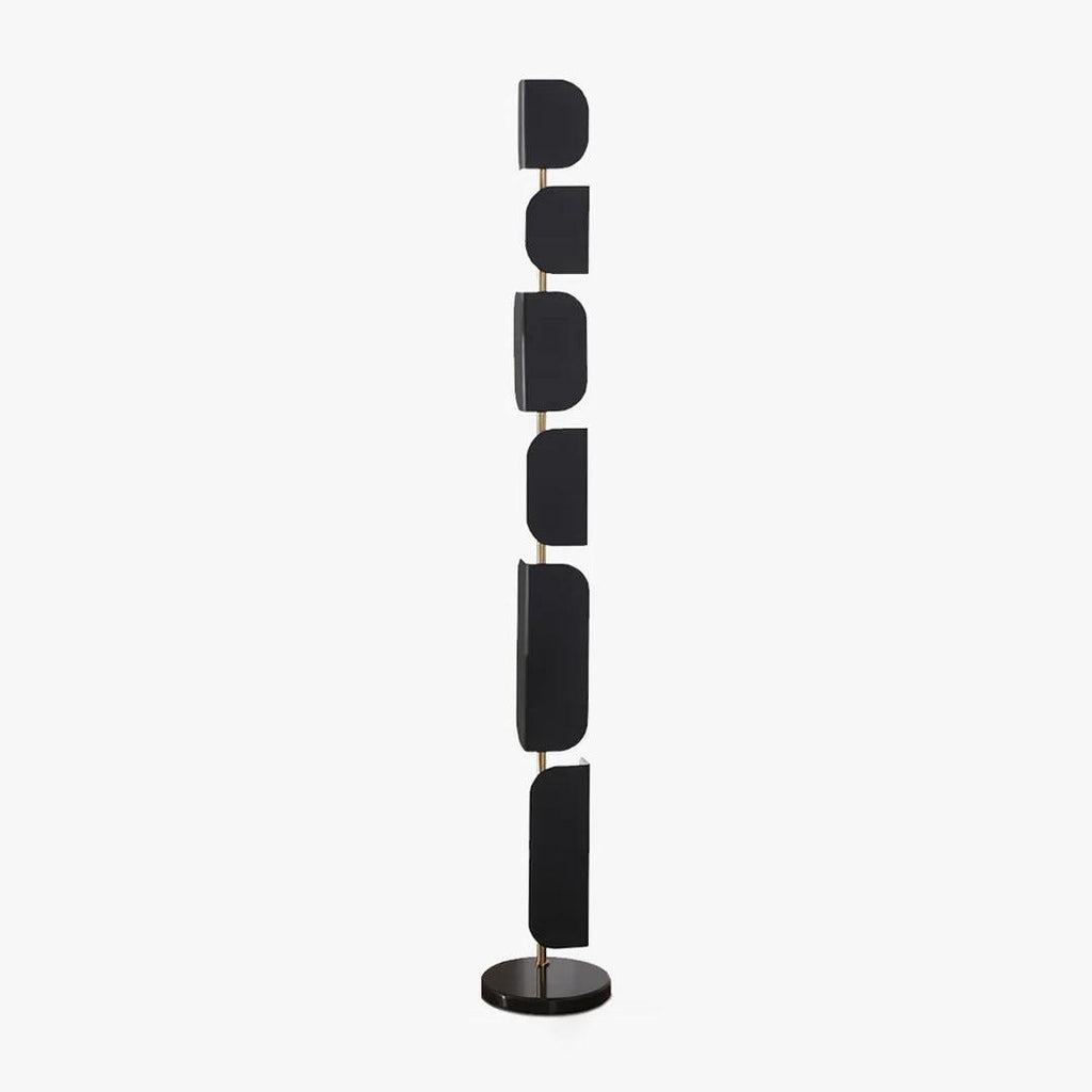 Leagan Floor Light, Floor Lamp, Metal, ∅ 11.8″ x H 68.1″