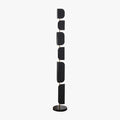 Leagan Floor Light, Floor Lamp, Metal, ∅ 11.8″ x H 68.1″