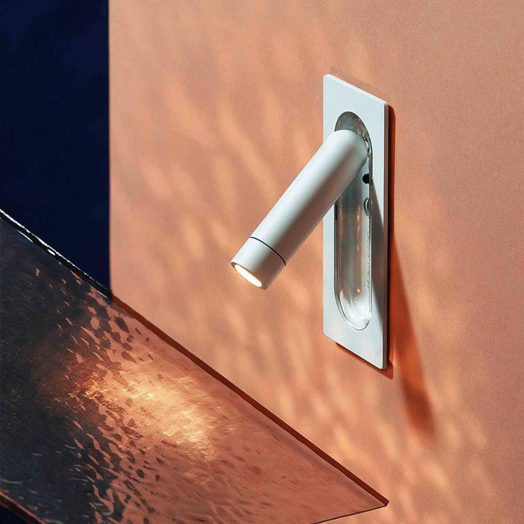Metal OmniLux Reading Lamp, Bedside Table Lamp, detail 4
