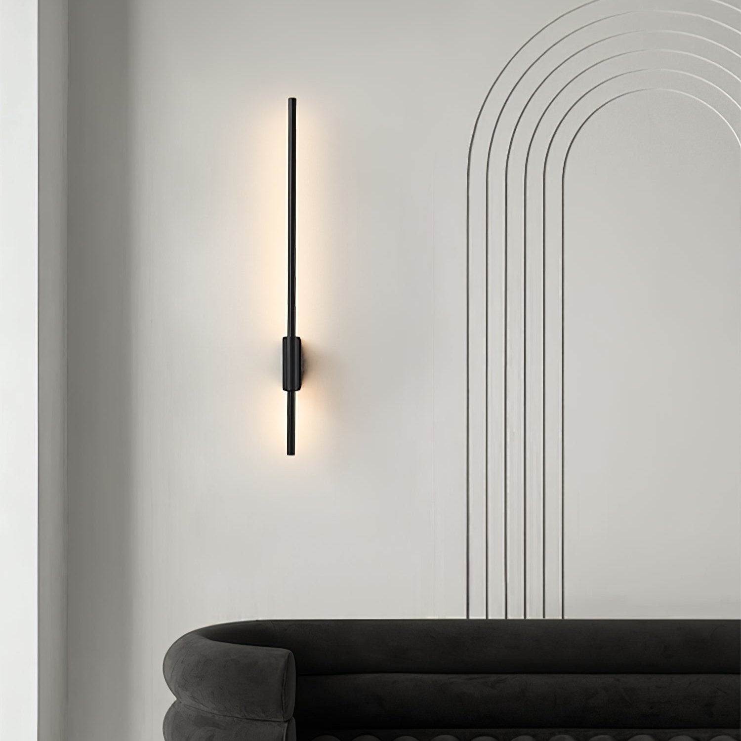 Leon Linear Lamp bracket Wall Light, Hardwired Wall Sconce, detail 11