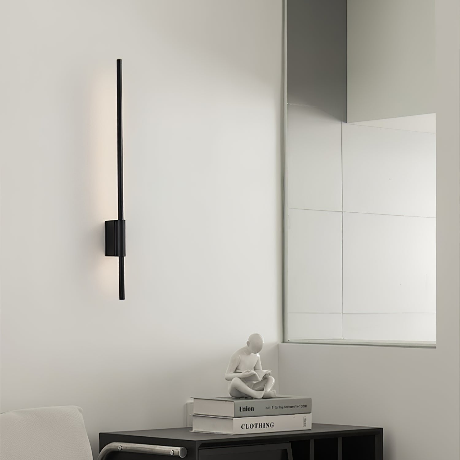Leon Linear Lamp bracket Wall Light, Hardwired Wall Sconce, detail 4