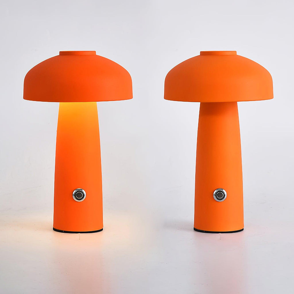 Leon Mushroom Built-in Battery Table Light, Bedside Table Lamp, detail 4