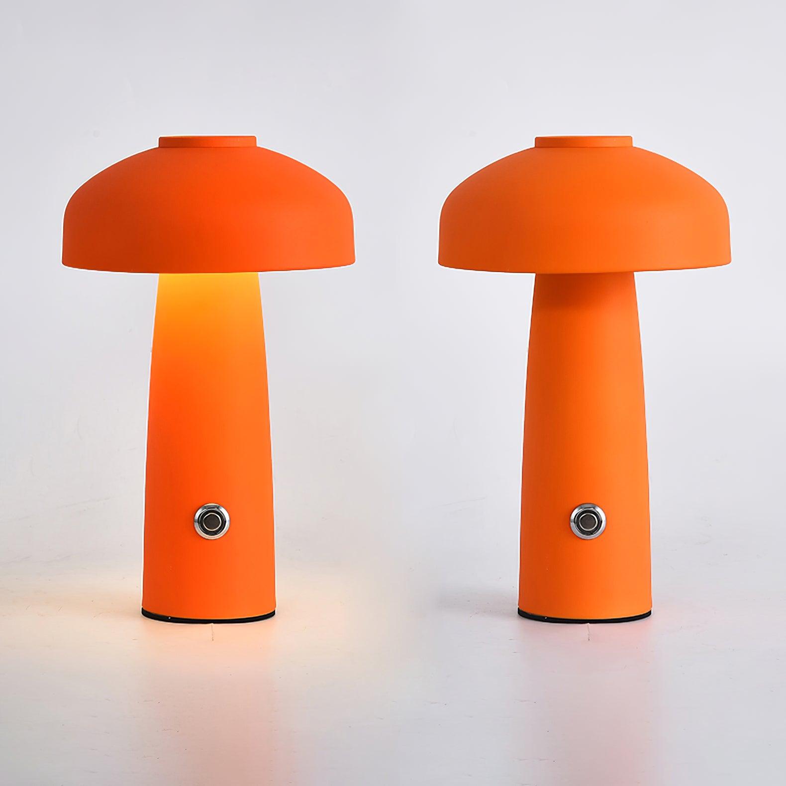 Leon Mushroom Built-in Battery Table Light, Bedside Table Lamp, detail 4