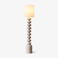 Leona Floor Light, Floor Lamp, Metal, Rough: ∅ 11.8″ x H 70″