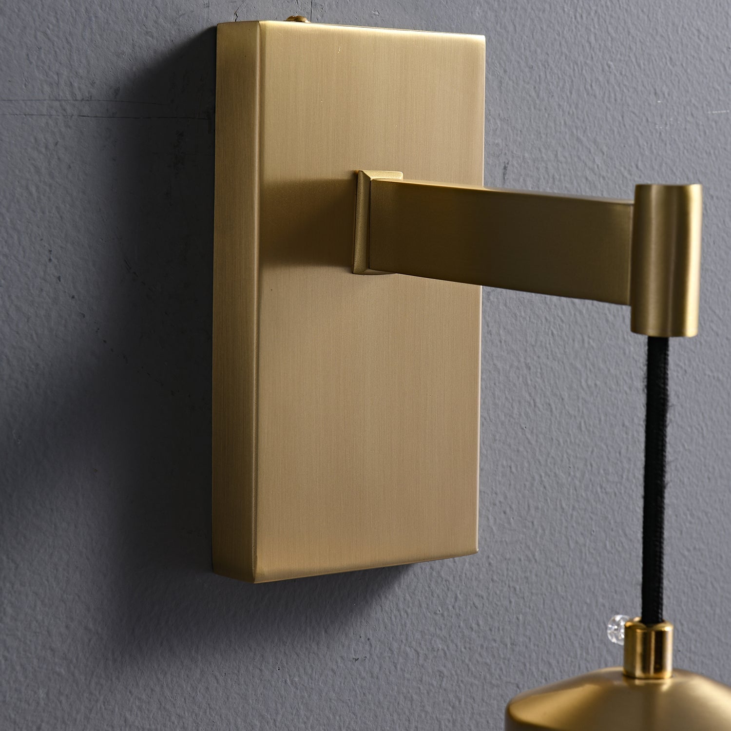 Leontine Glass Wall Light, Hardwired Wall Sconce, detail 11