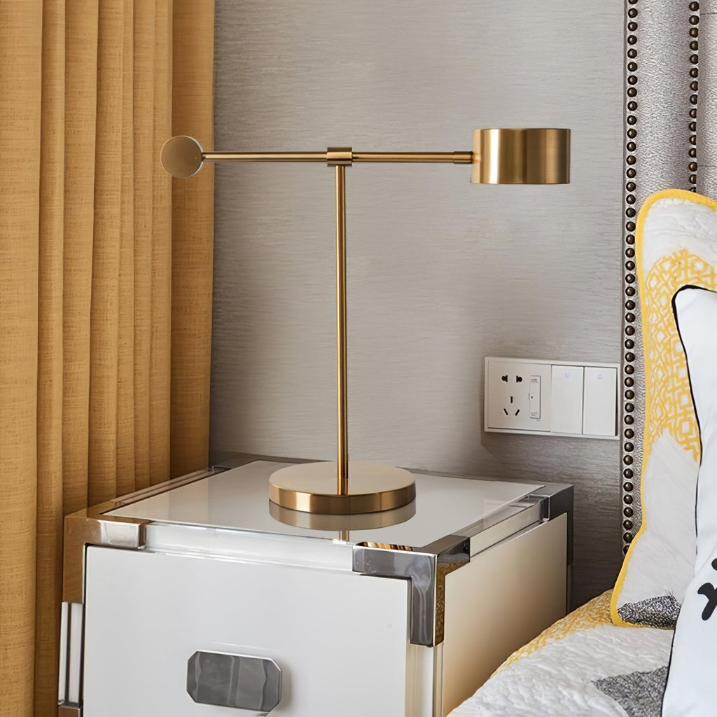 Lever Office Table Lamp, Bedside Table Lamp, detail 4