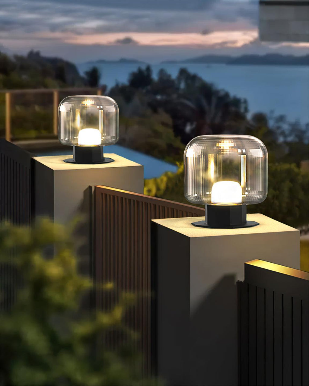 Lewis Exterior Table Light, Outdoor Wall Light, detail 6