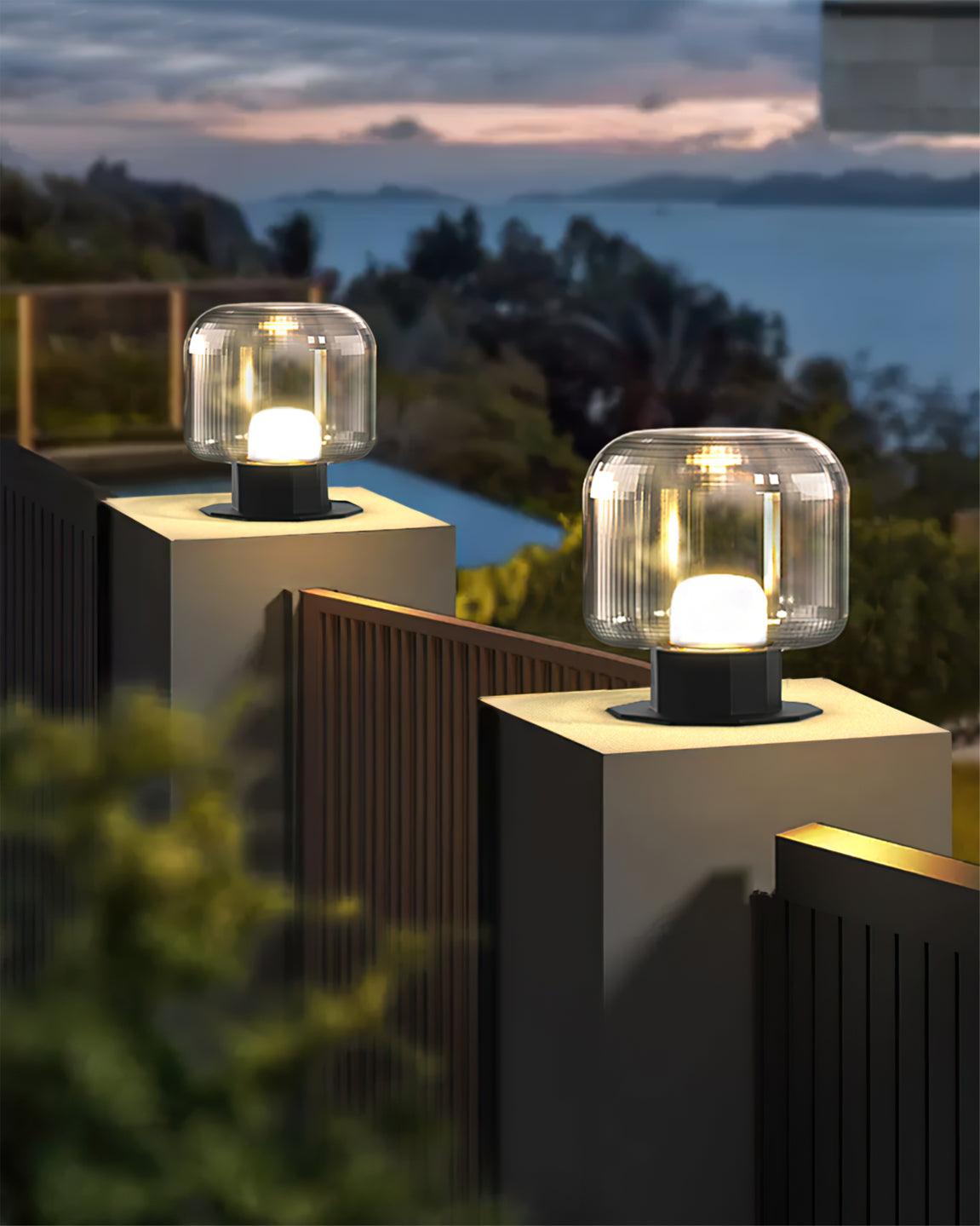 Lewis Exterior Table Light, Outdoor Wall Light, detail 6