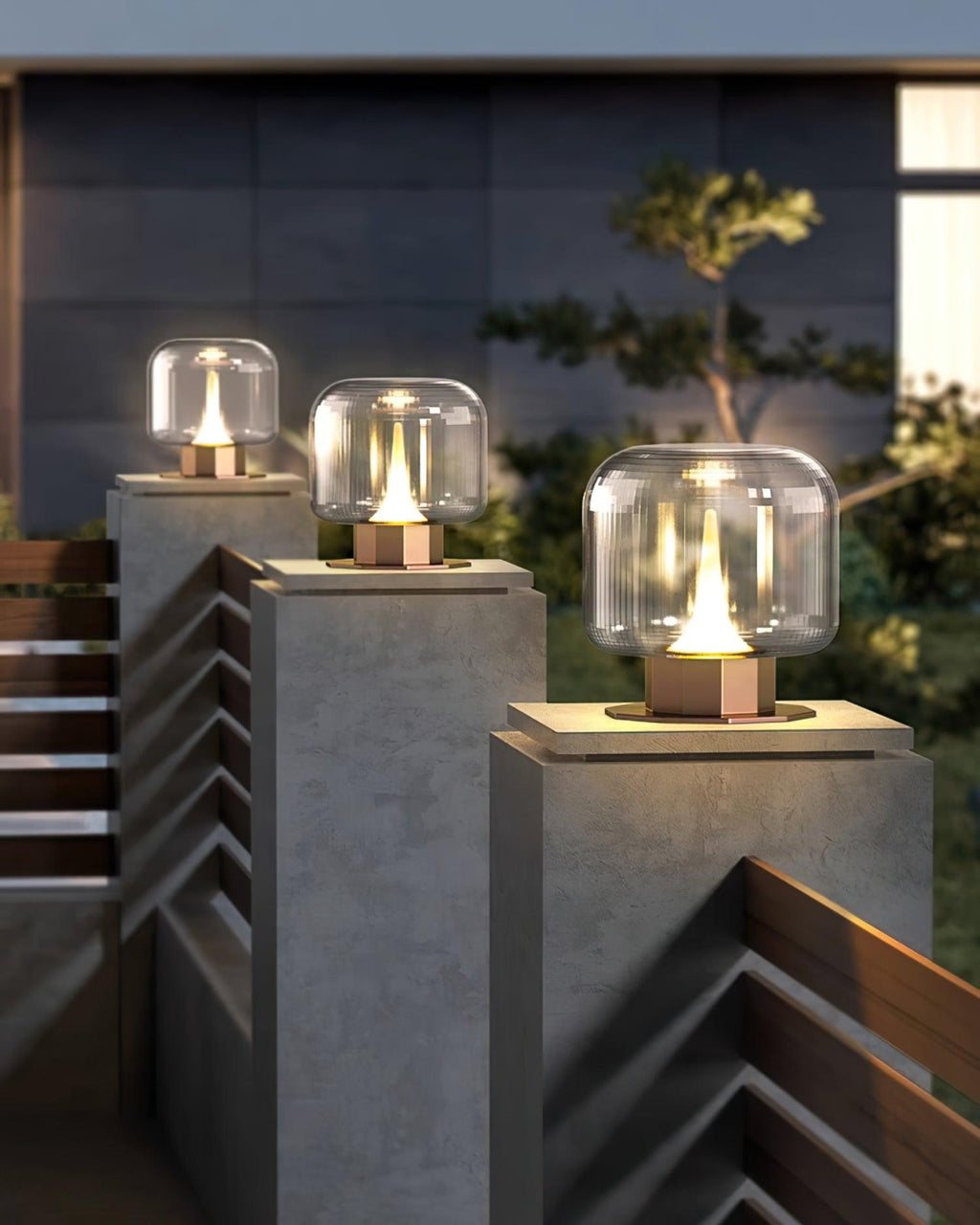 Lewis Exterior Table Light, Outdoor Wall Light, detail 5