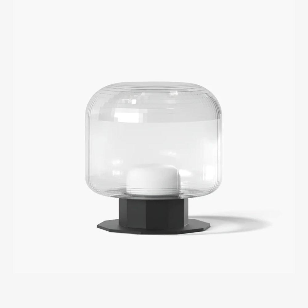Lewis Exterior Table Light, Outdoor Wall Light, Stainless steel, Model A ∅ 9.8″ x H 9.8″