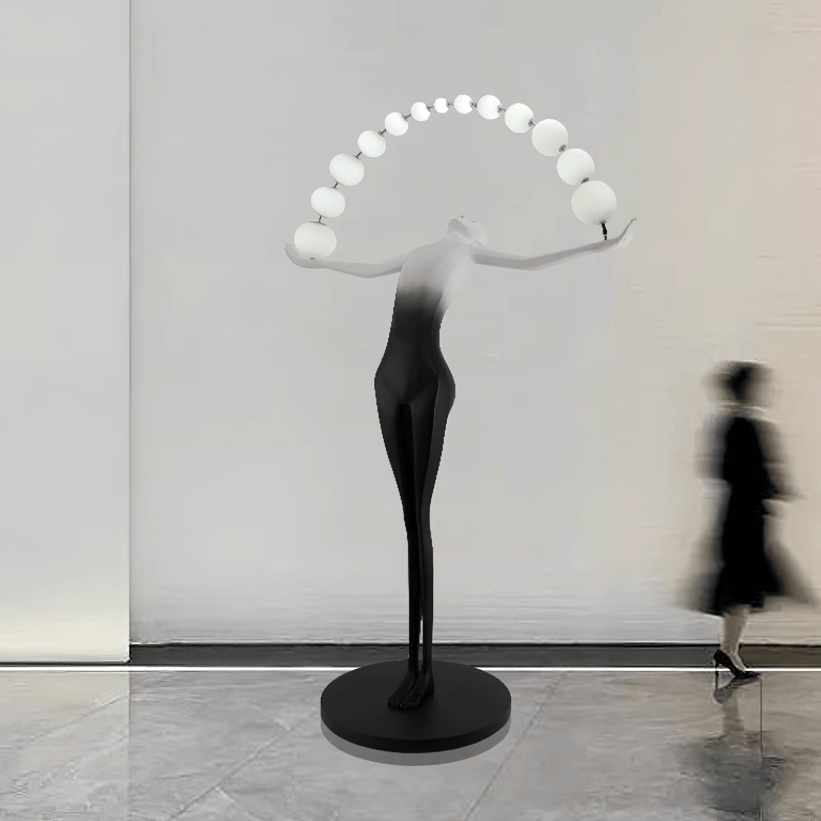 Statue of Liberty Floor Light, Floor Lamp, detail 3