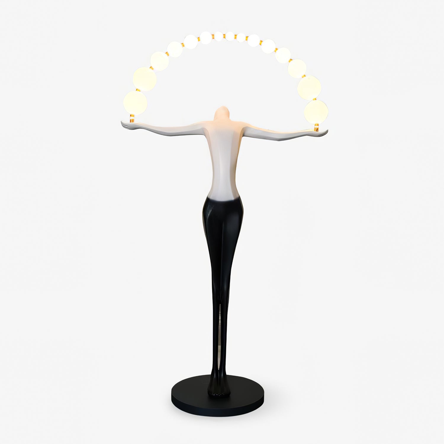 Statue of Liberty Floor Light, Floor Lamp, Metal, ∅ 51.1″ x H 90.5″