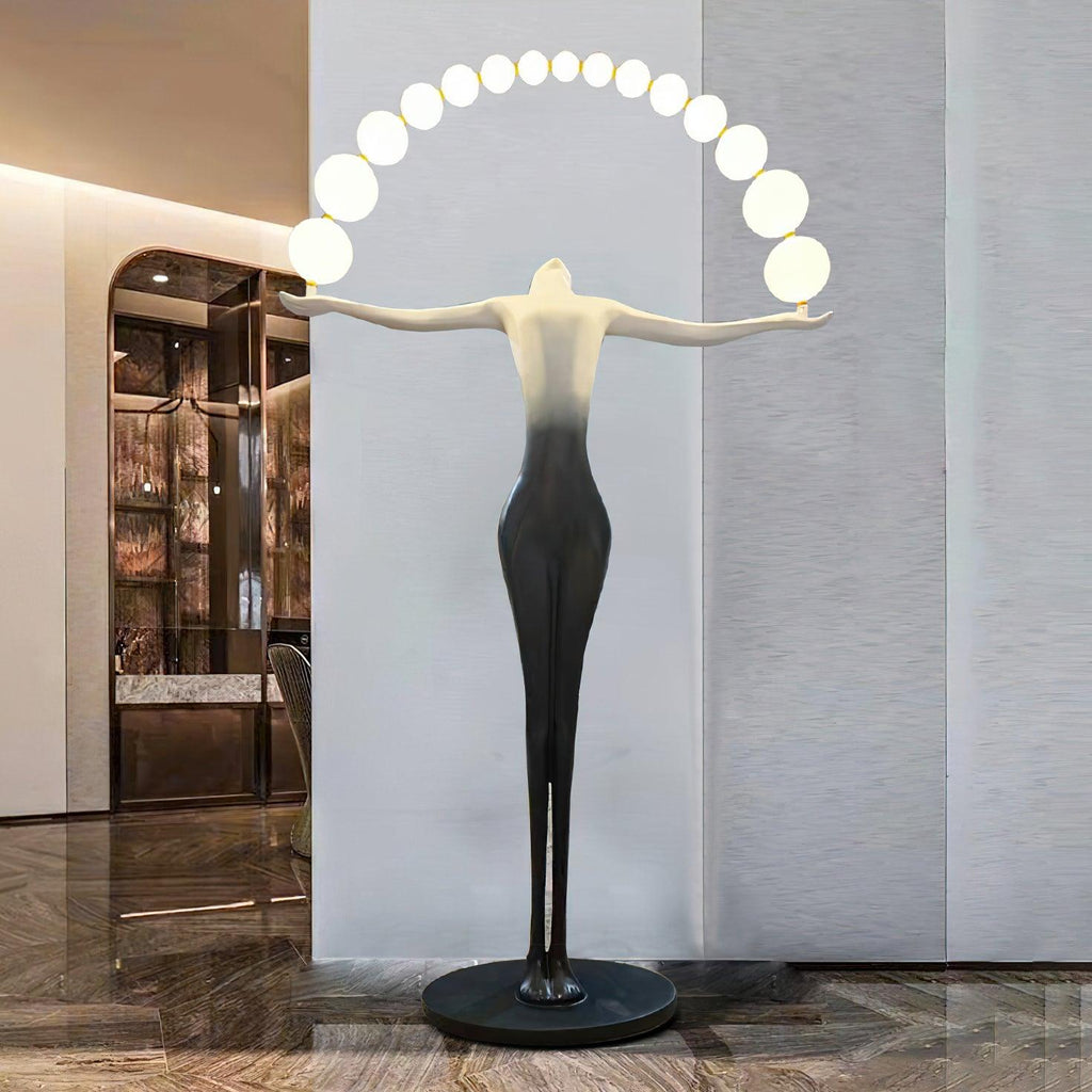 Statue of Liberty Floor Light, Floor Lamp, detail 2