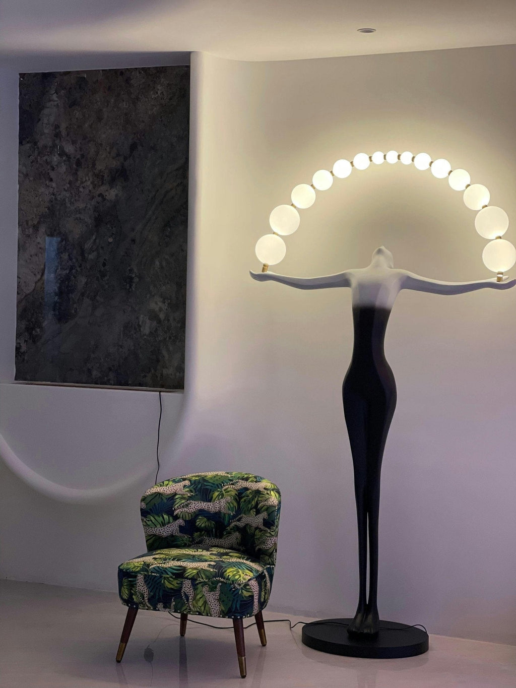 Statue of Liberty Floor Light, Floor Lamp, detail 12