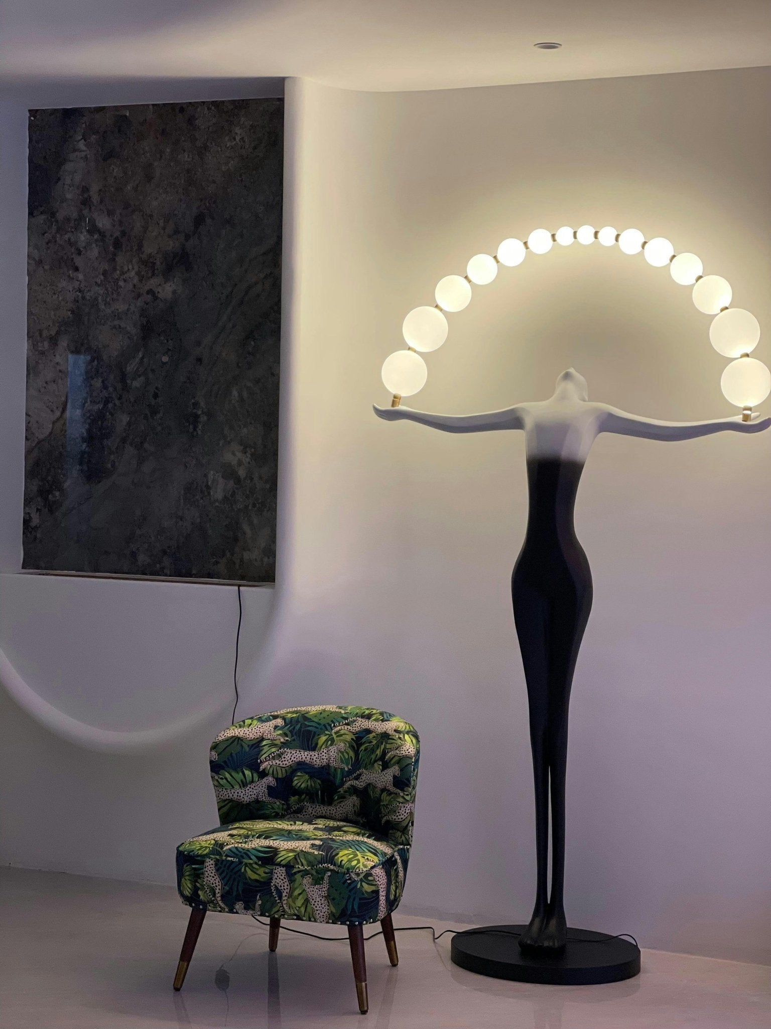 Statue of Liberty Floor Light, Floor Lamp, detail 12