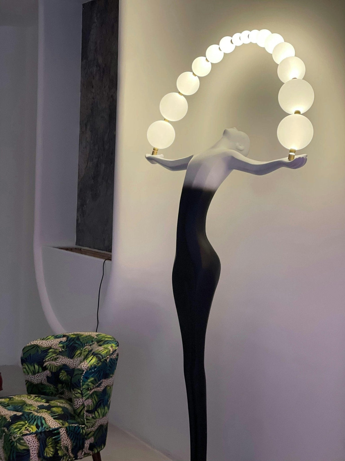 Statue of Liberty Floor Light, Floor Lamp, detail 14