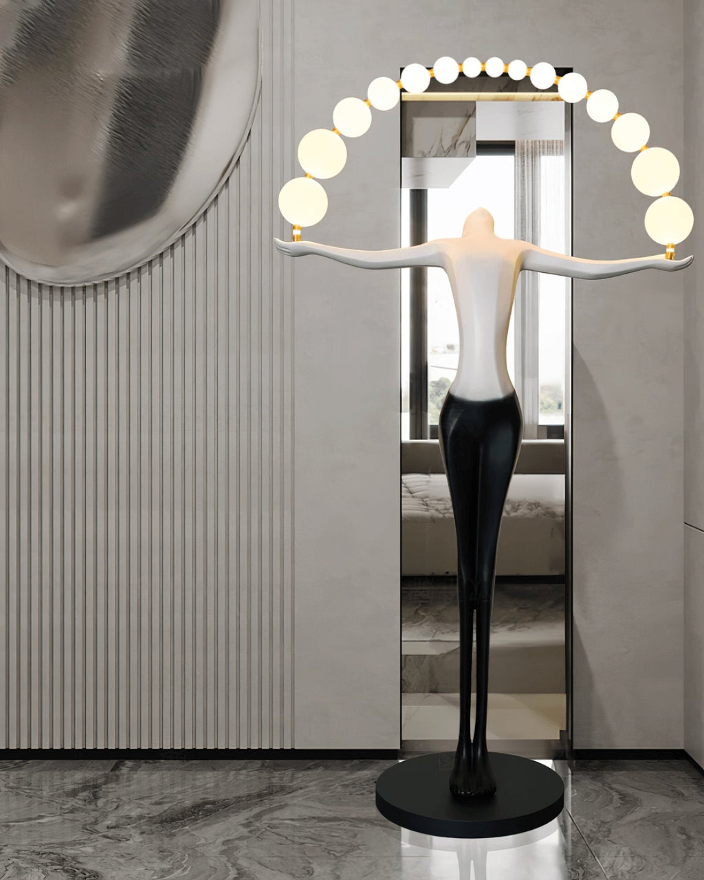 Statue of Liberty Floor Light, Floor Lamp, detail 7
