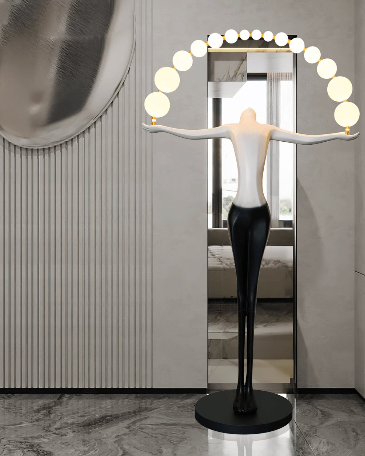 Statue of Liberty Floor Light, Floor Lamp, detail 7
