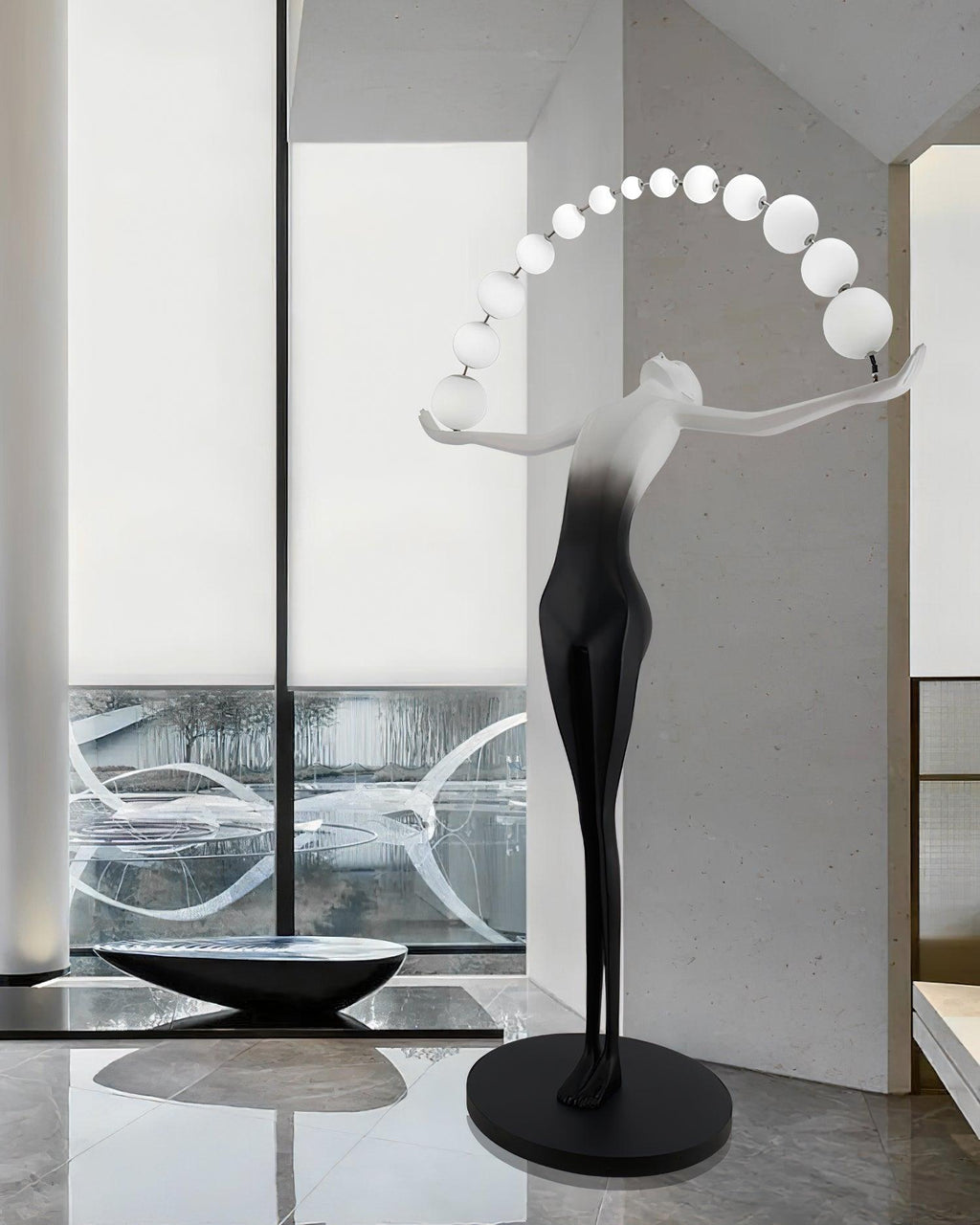Statue of Liberty Floor Light, Floor Lamp, detail 19