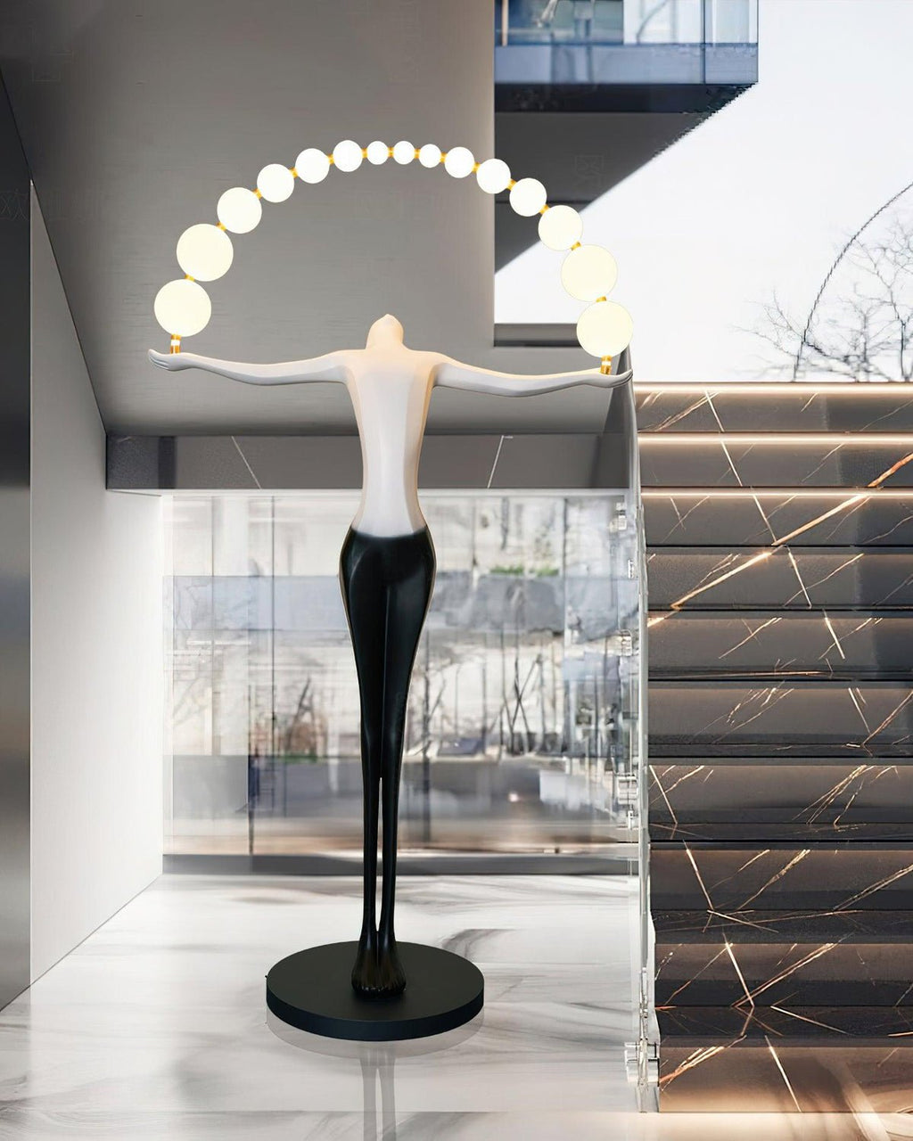 Statue of Liberty Floor Light, Floor Lamp, detail 9