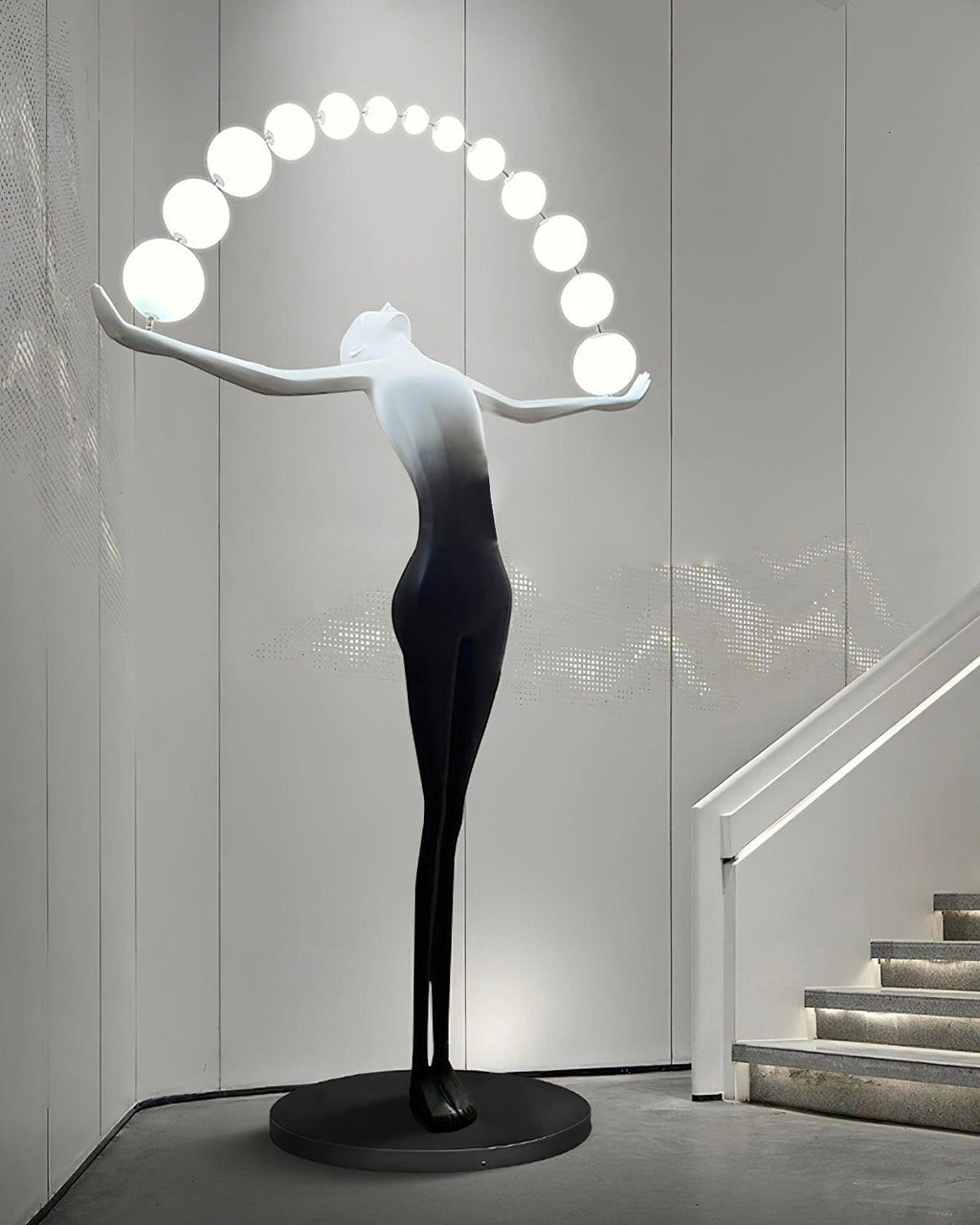 Statue of Liberty Floor Light, Floor Lamp, detail 10