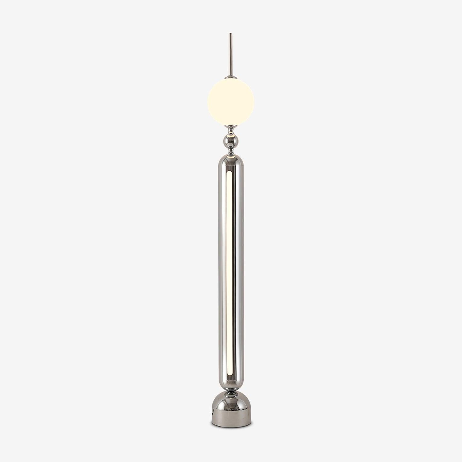 Lightning Rod Floor Light, Floor Lamp, Metal, ∅ 7.1″ x H 59.8″