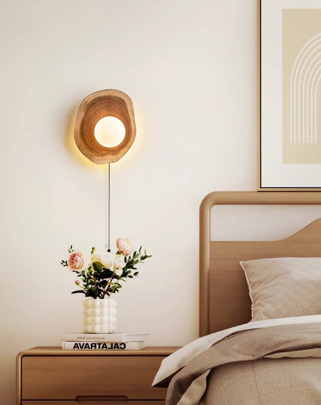 Ligna Wall Light, Hardwired Wall Sconce, detail 9