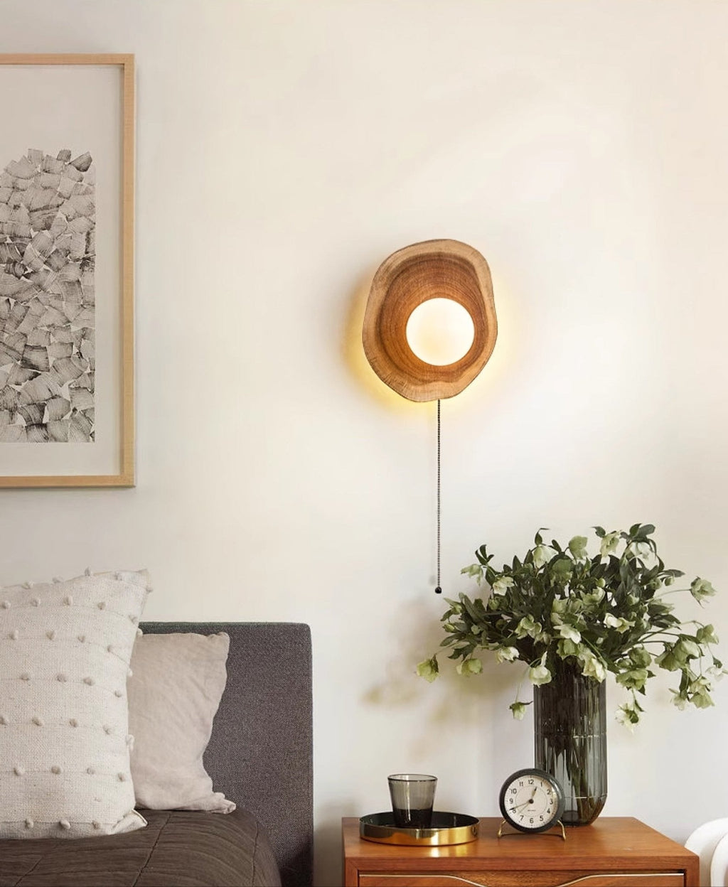 Ligna Wall Light, Hardwired Wall Sconce, detail 8