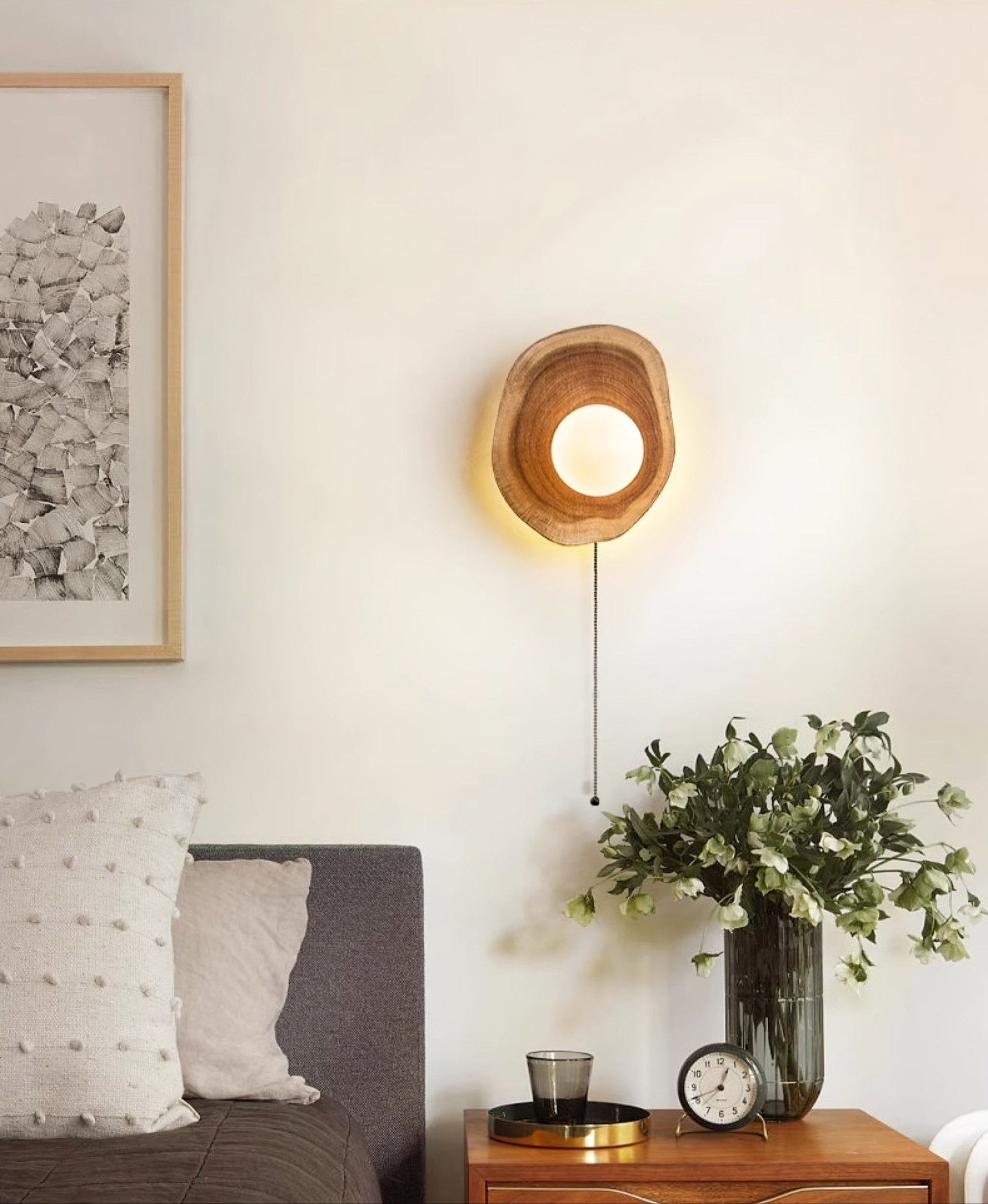 Ligna Wall Light, Hardwired Wall Sconce, detail 8