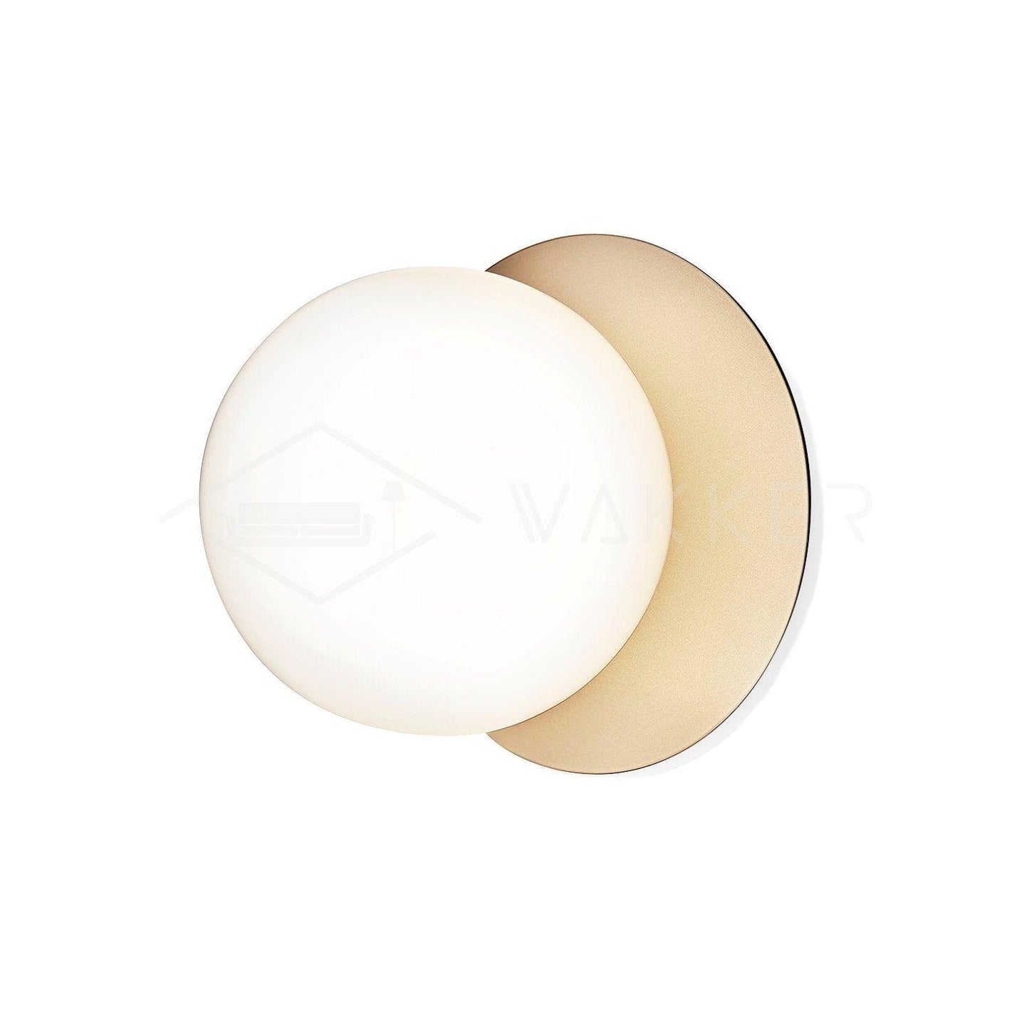 Liila Wall Light, Hardwired Wall Sconce, Metal, Dia 15cm x H 20cm