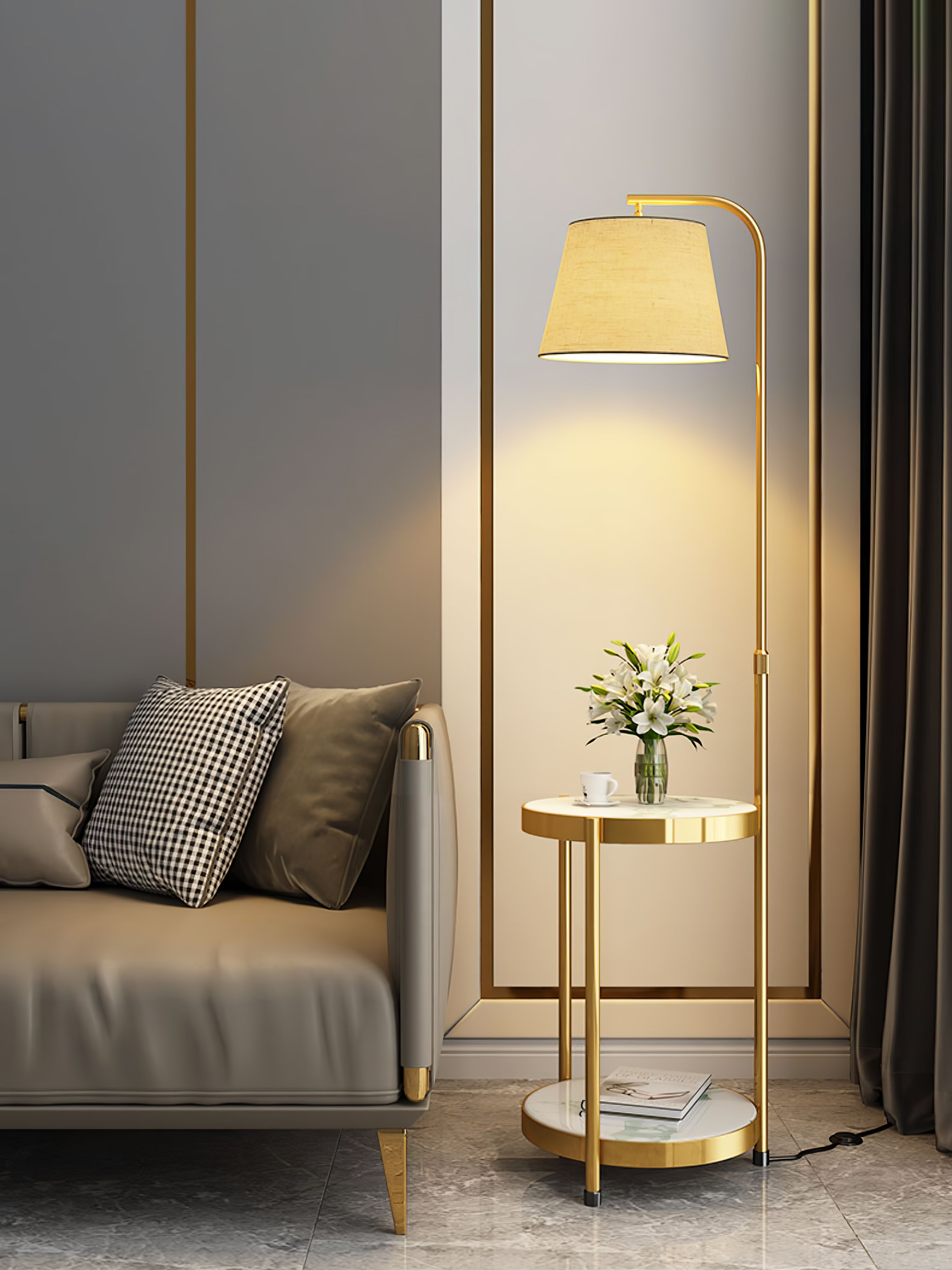 Lilah Floor Light, Floor Lamp, detail 16