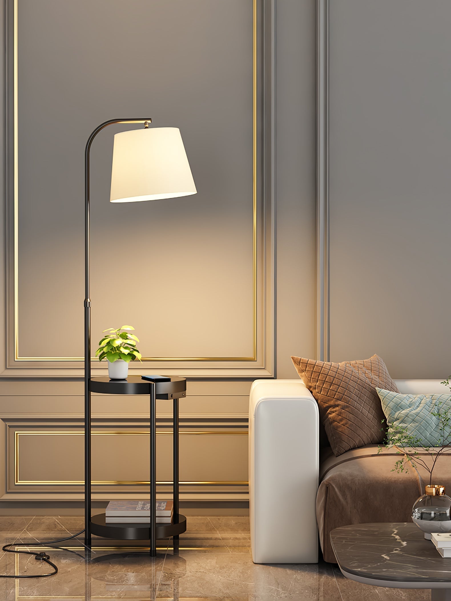 Lilah Floor Light, Floor Lamp, detail 5