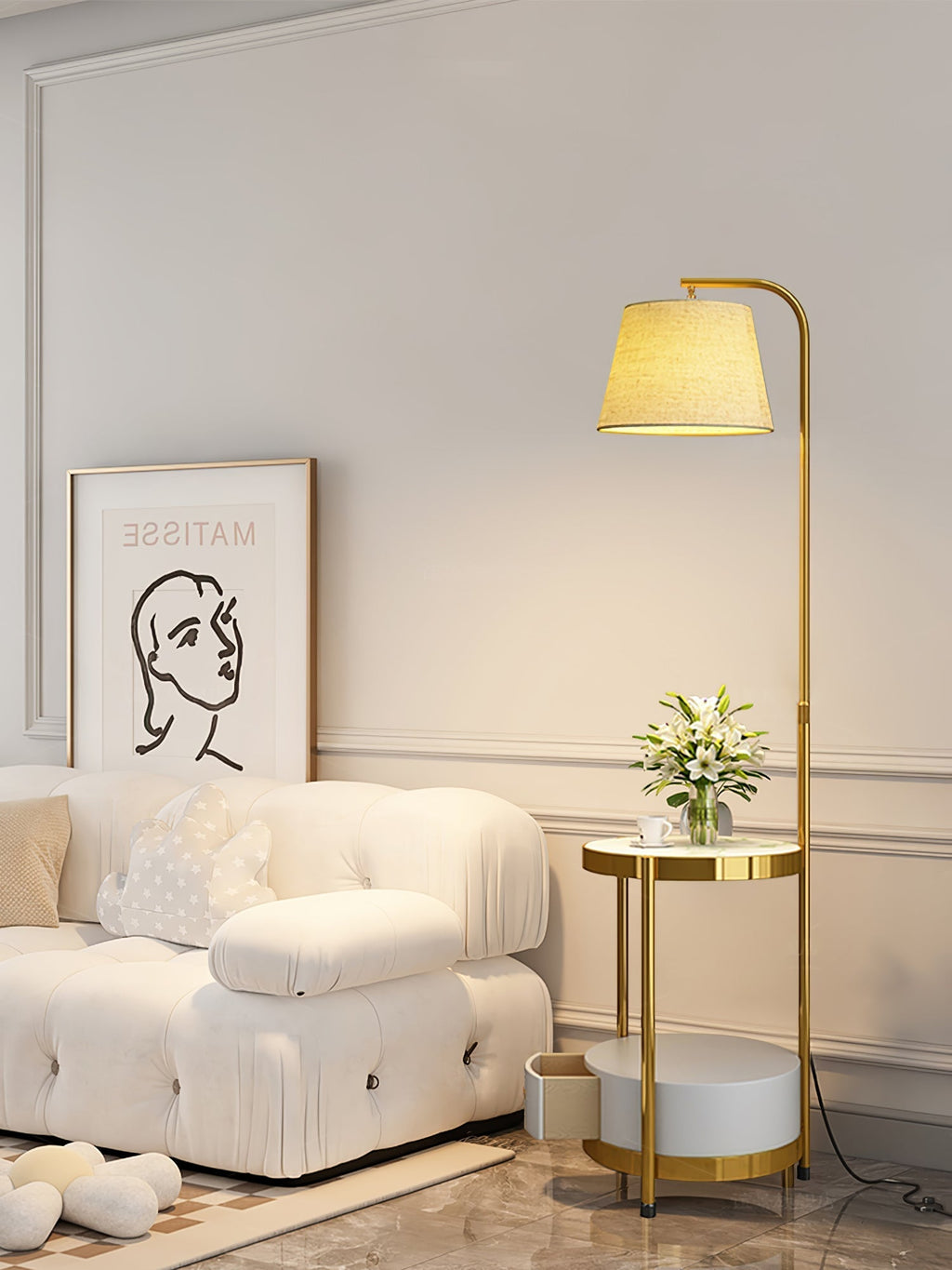 Lilah Floor Light, Floor Lamp, detail 8