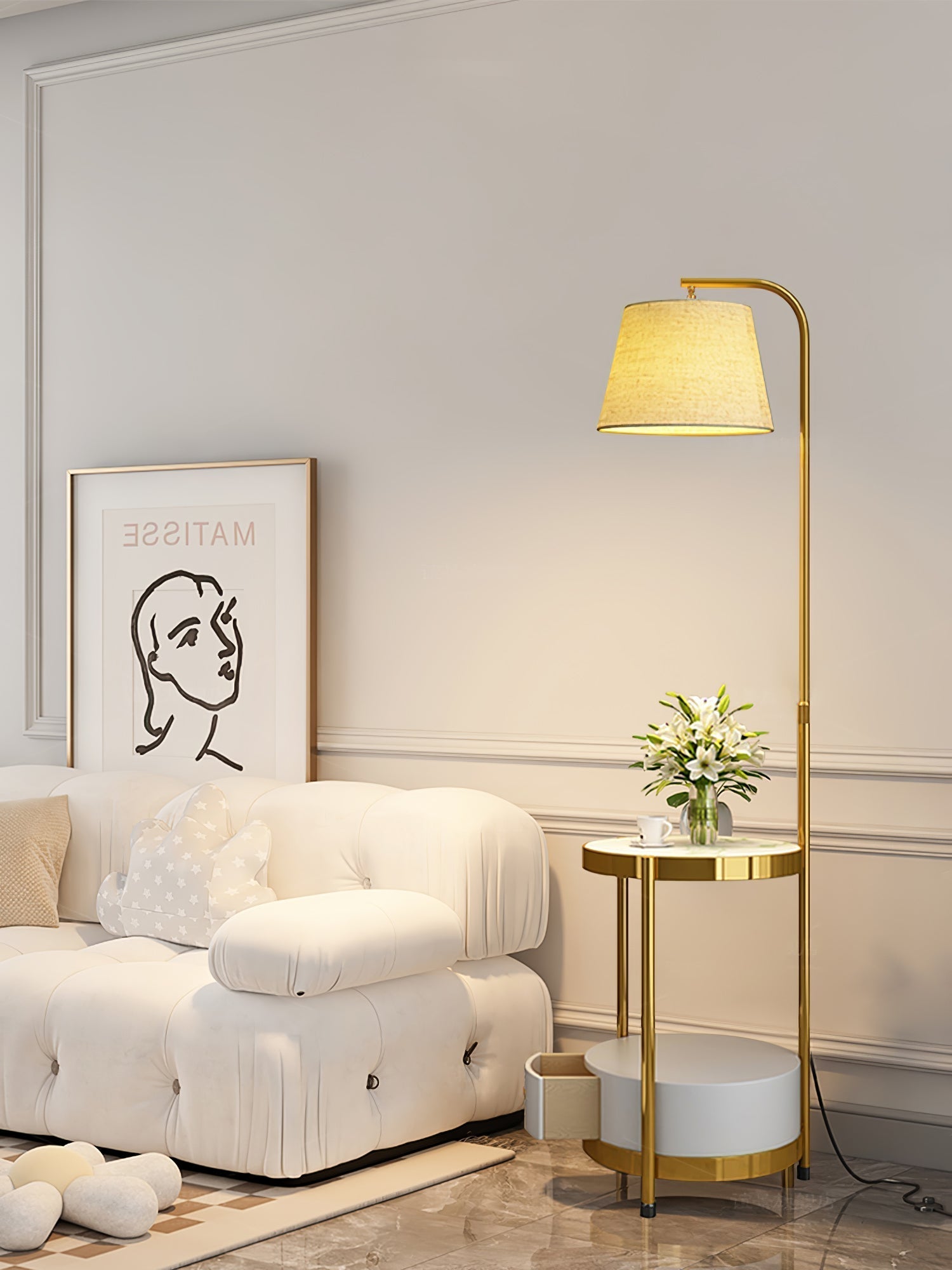 Lilah Floor Light, Floor Lamp, detail 8