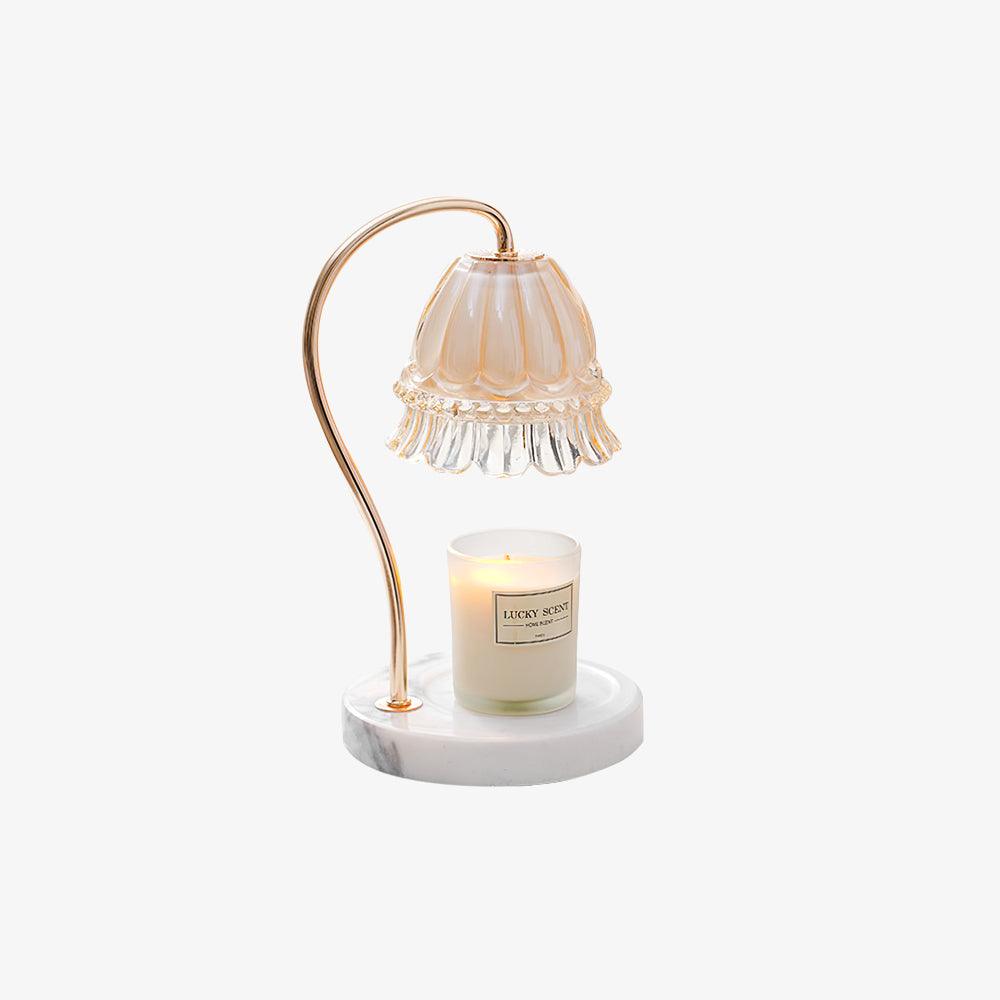 Lily Marble Warmer Table Light, Bedside Table Lamp, detail 4