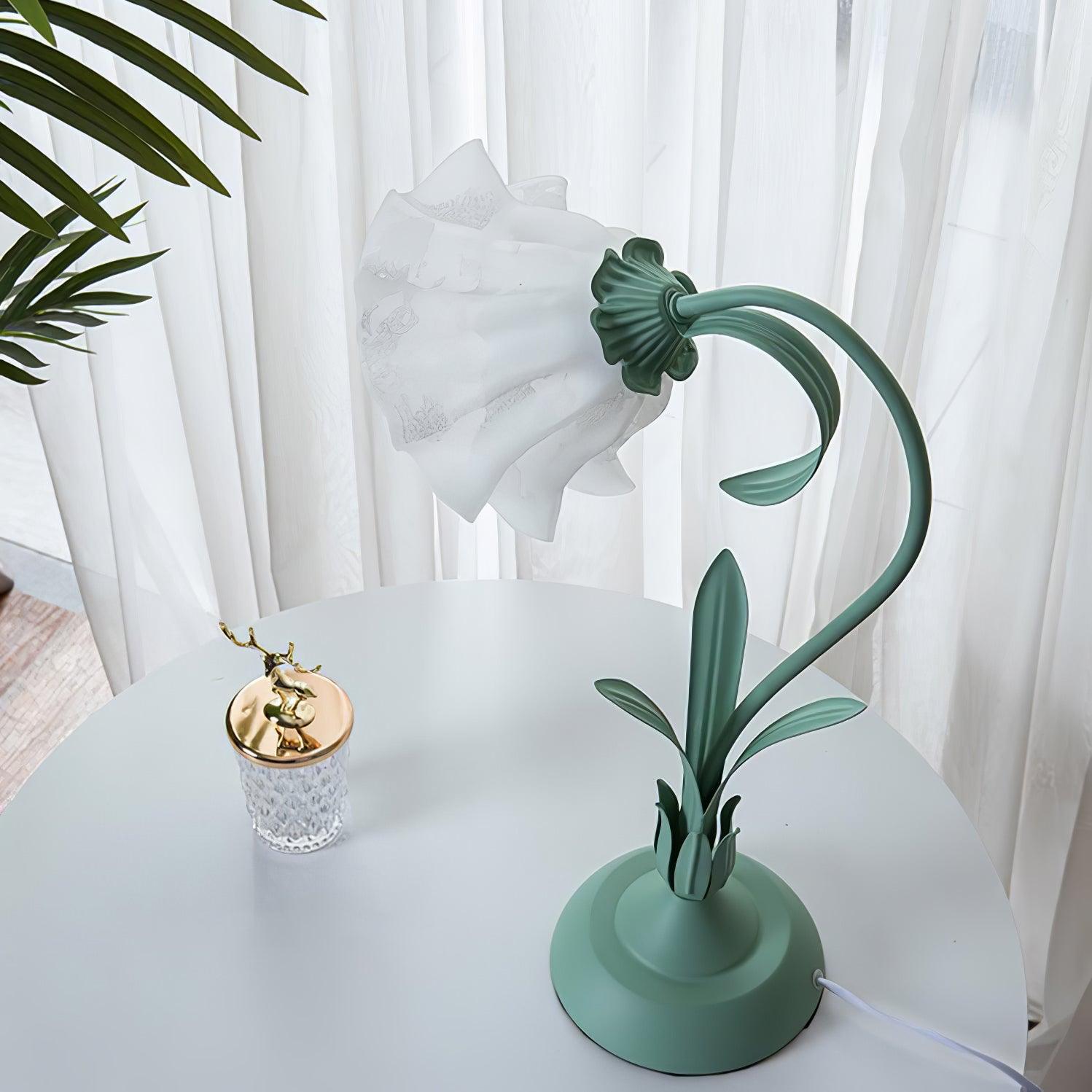 Lily of the Valley Table Light, Bedside Table Lamp, detail 9