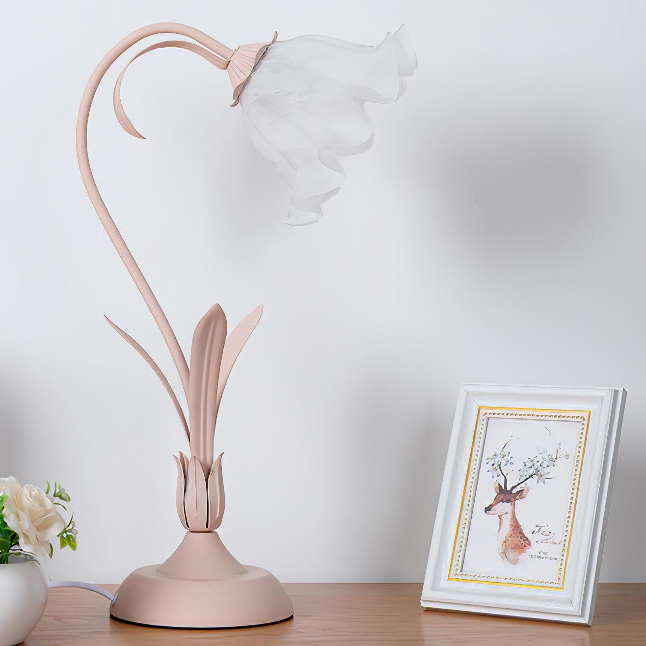 Lily of the Valley Table Light, Bedside Table Lamp, detail 10