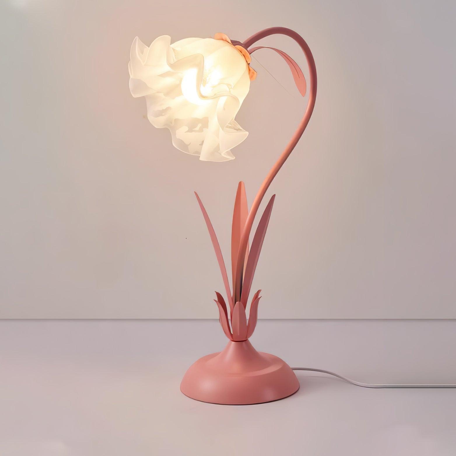 Lily of the Valley Table Light, Bedside Table Lamp, detail 13