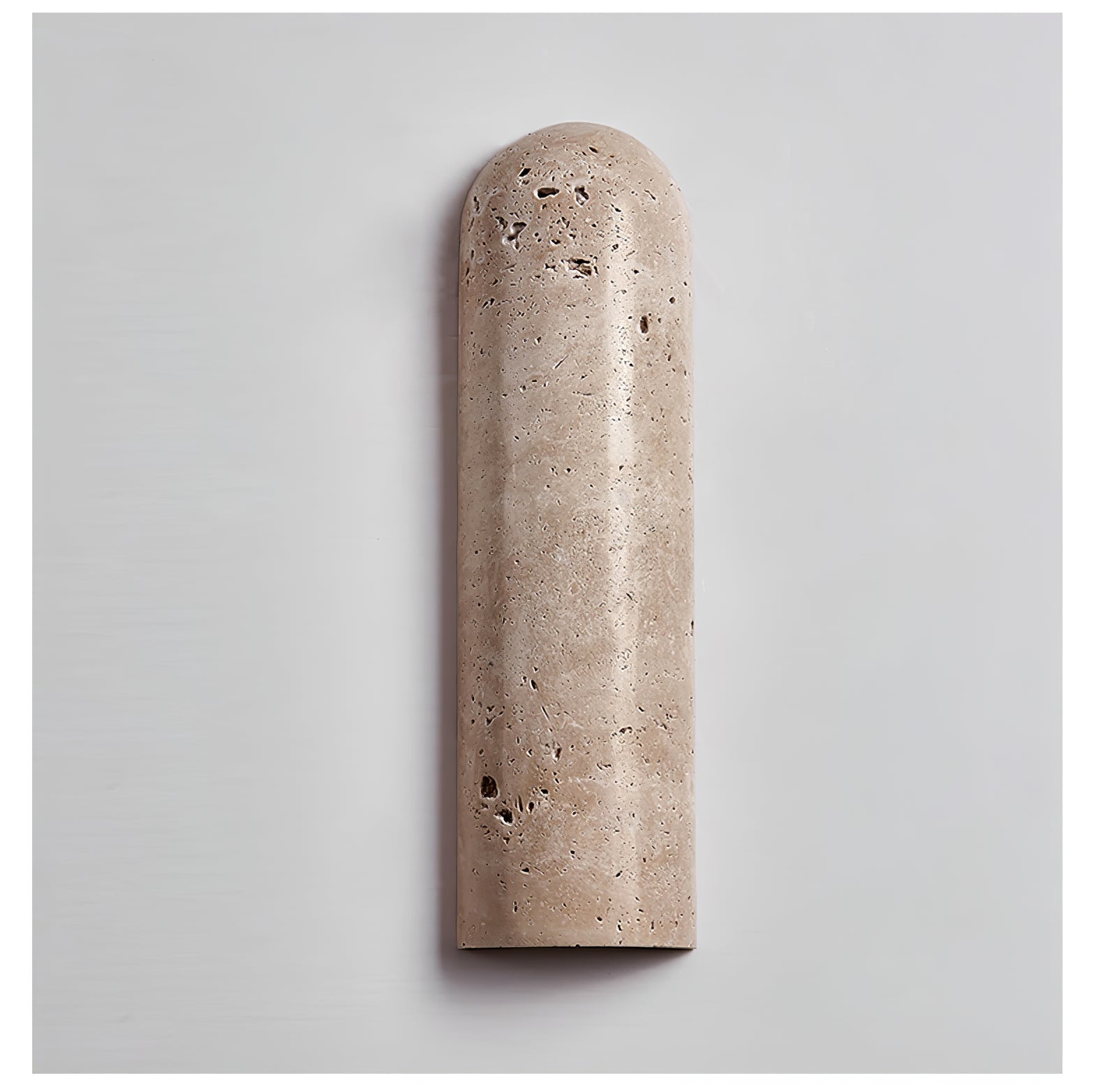 Lina Travertine Wall Light, Hardwired Wall Sconce, detail 12