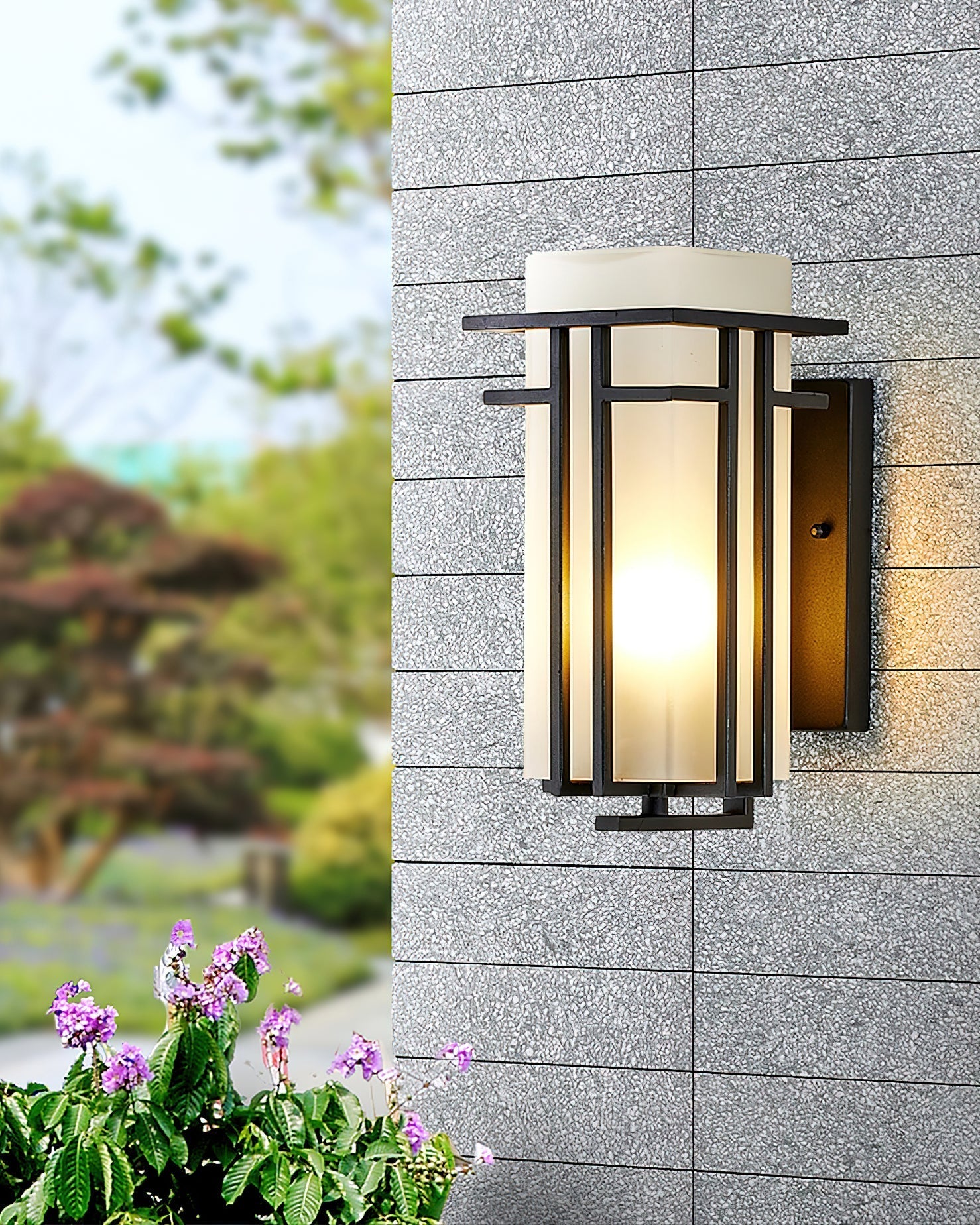 Linden Exterior Wall Light, Outdoor Wall Light, detail 2