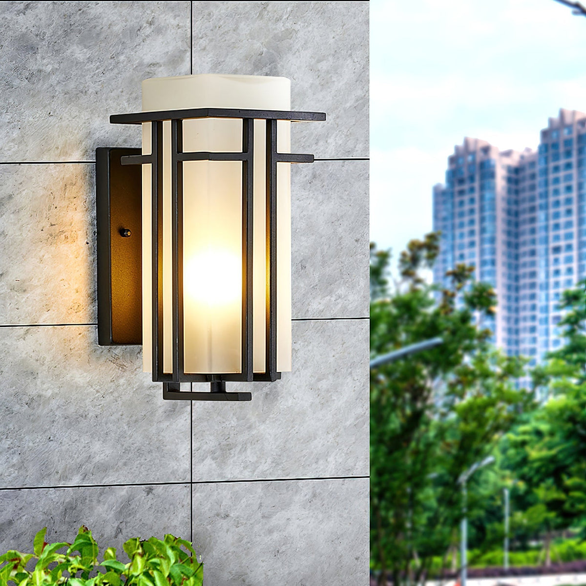 Linden Exterior Wall Light, Outdoor Wall Light, detail 4