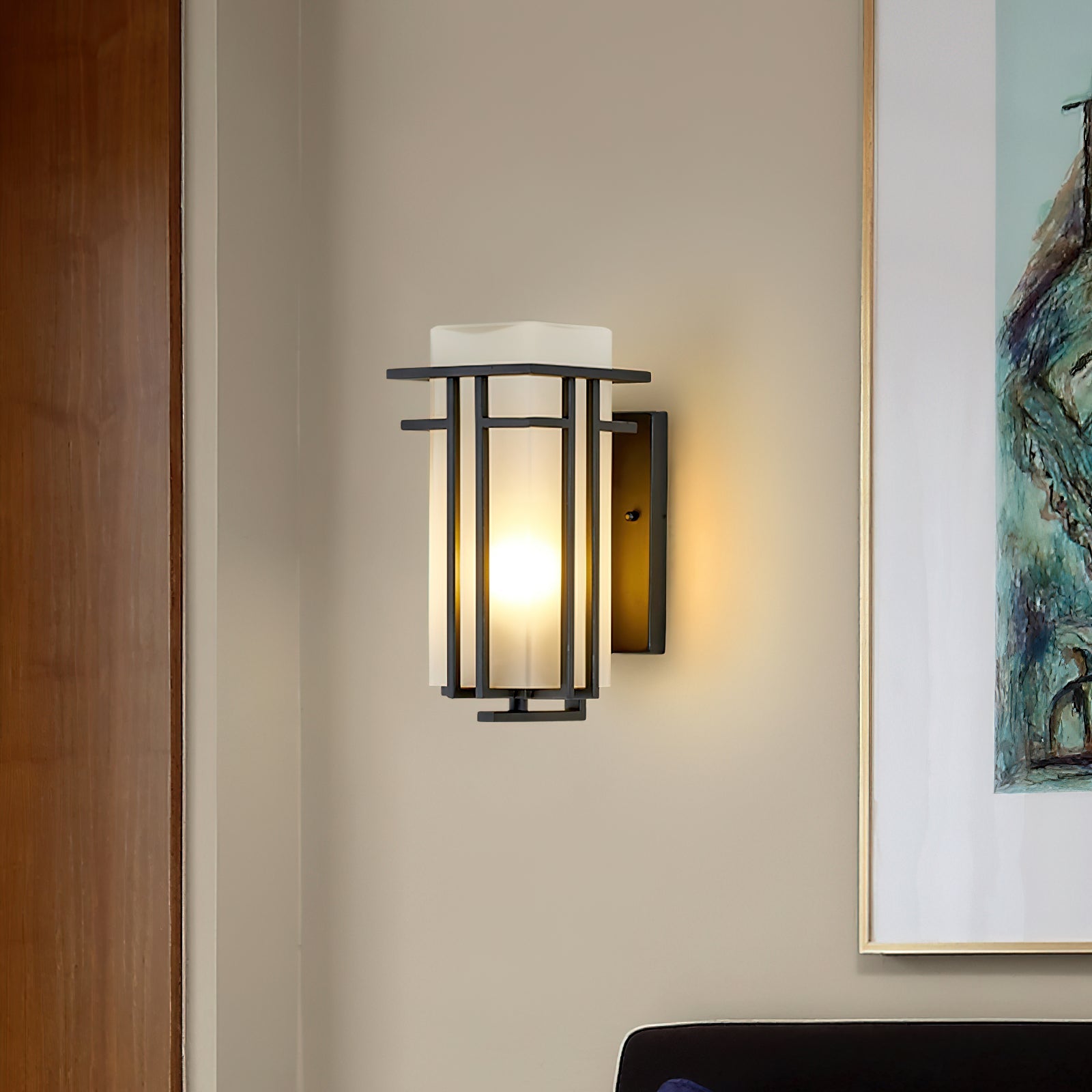 Linden Exterior Wall Light, Outdoor Wall Light, detail 11