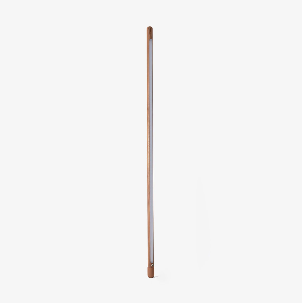 Line Assist Ambience Floor Light, Floor Lamp, Wood, ∅ 1.2″ x H 53.1″