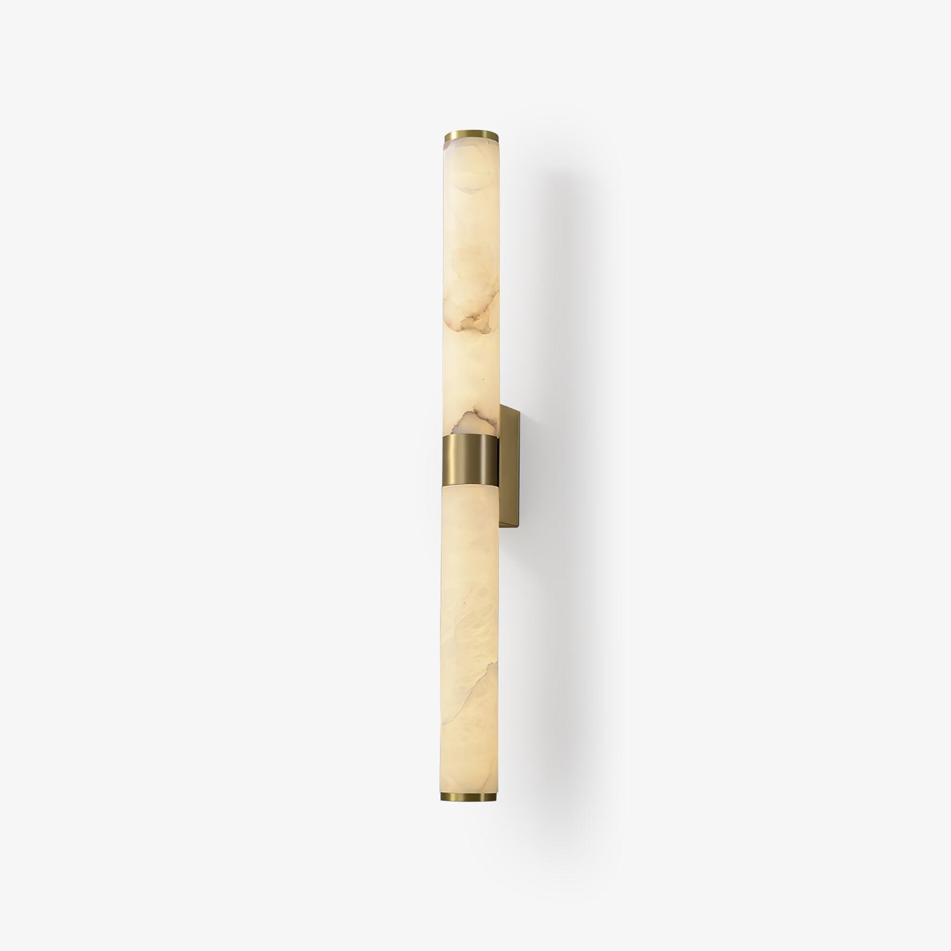 Line Alabaster Wall Light, Hardwired Wall Sconce, detail 2
