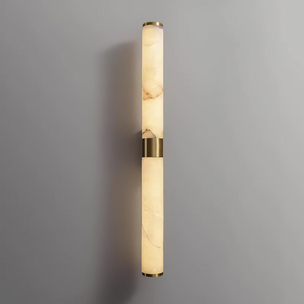 Line Alabaster Wall Light, Hardwired Wall Sconce, detail 5