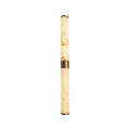 Line Alabaster Wall Light, Hardwired Wall Sconce, Brass, Dia 6cm x H 70cm