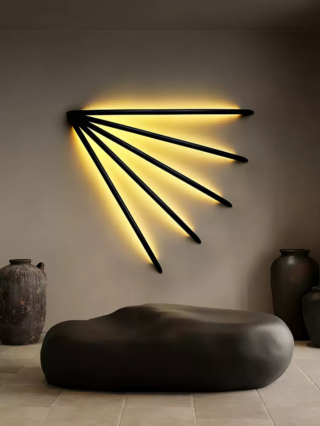 Linea Wood Wall Light, Hardwired Wall Sconce, detail 8
